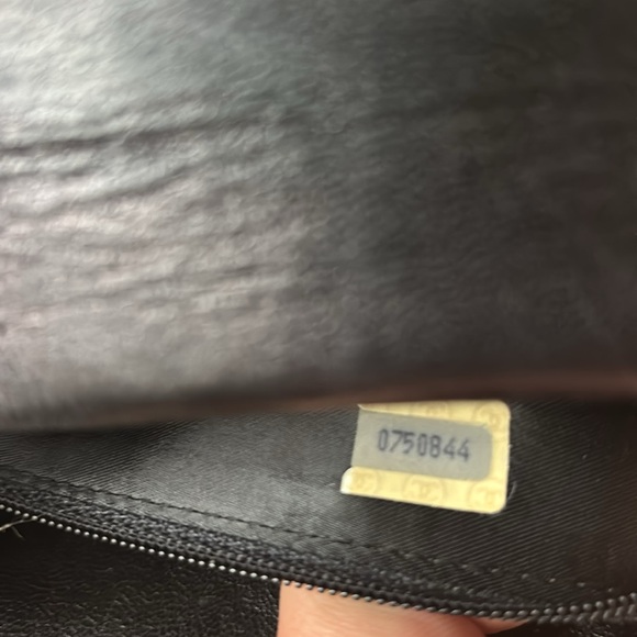 CHANEL Vintage Full Flap Small Chain Shoulder Bag Black CC w/Chanel Beauty Gift - Picture 8 of 17